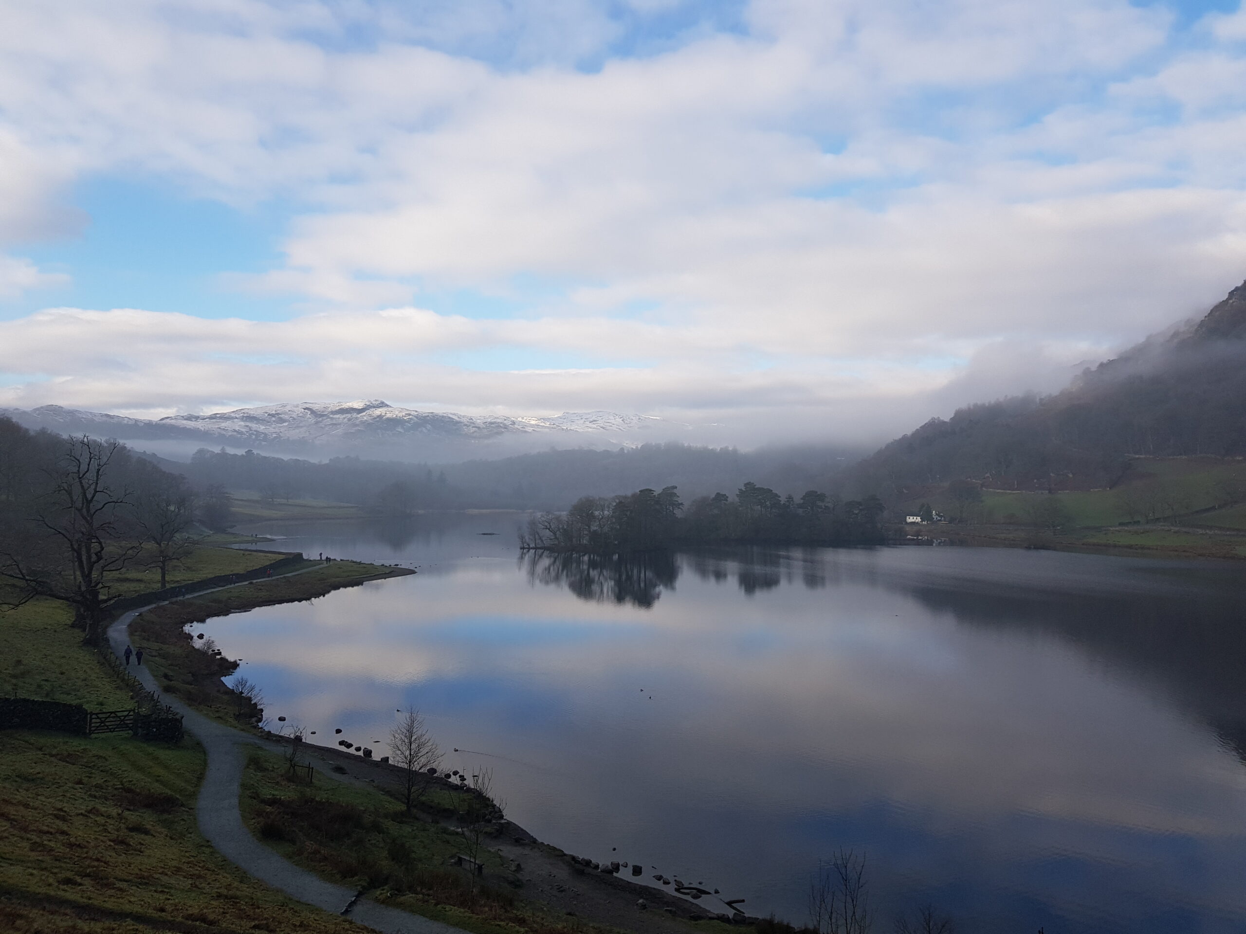 Ambleside, Rydal Water and the Coffin Trail